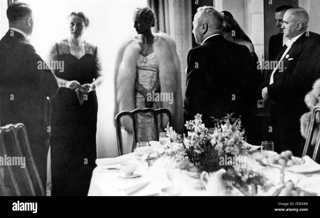 Adolf Hitler und Winifred Wagner, 1939 Stockfoto