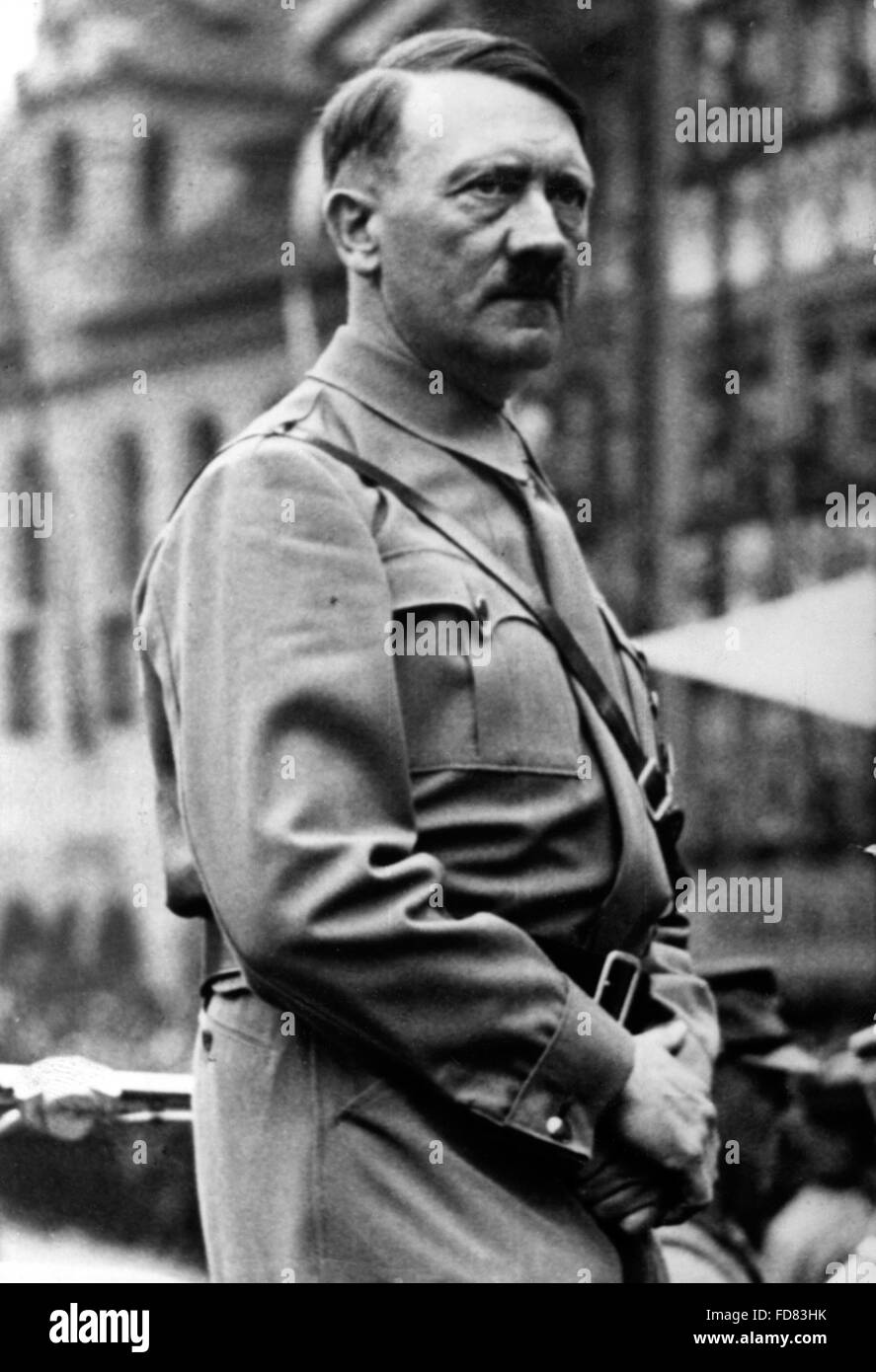 Porträt von Adolf Hitler, 1937 Stockfoto