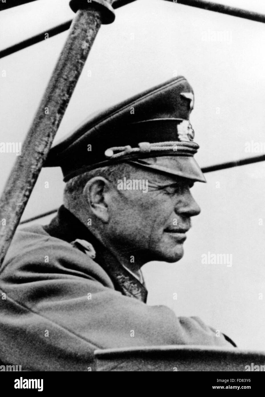 Heinz Guderian während des Krieges 1939-1945 Stockfoto