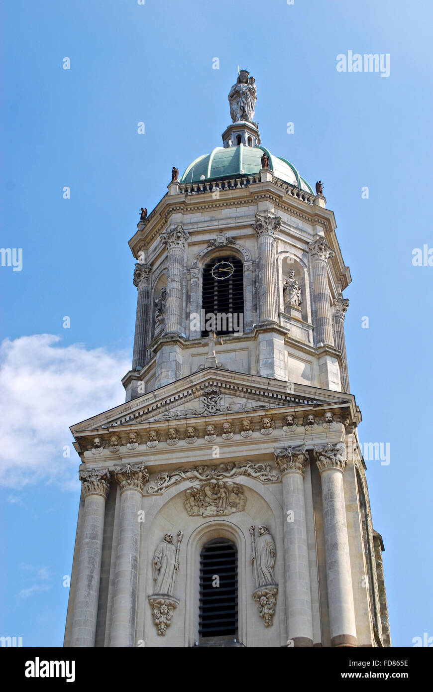 Frankreich, Bretagne, Ille et Vilaine, Rennes, Saint Melaine Kirche Stockfoto