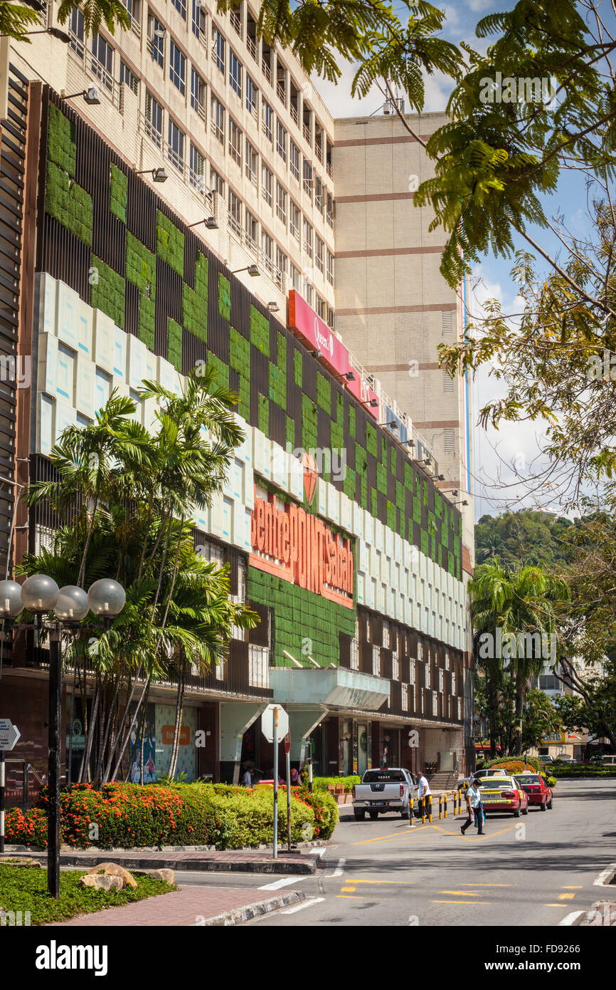 Stadtzentrum Von Kota Kinabalu Sabah Malaysia Borneo Stockfoto