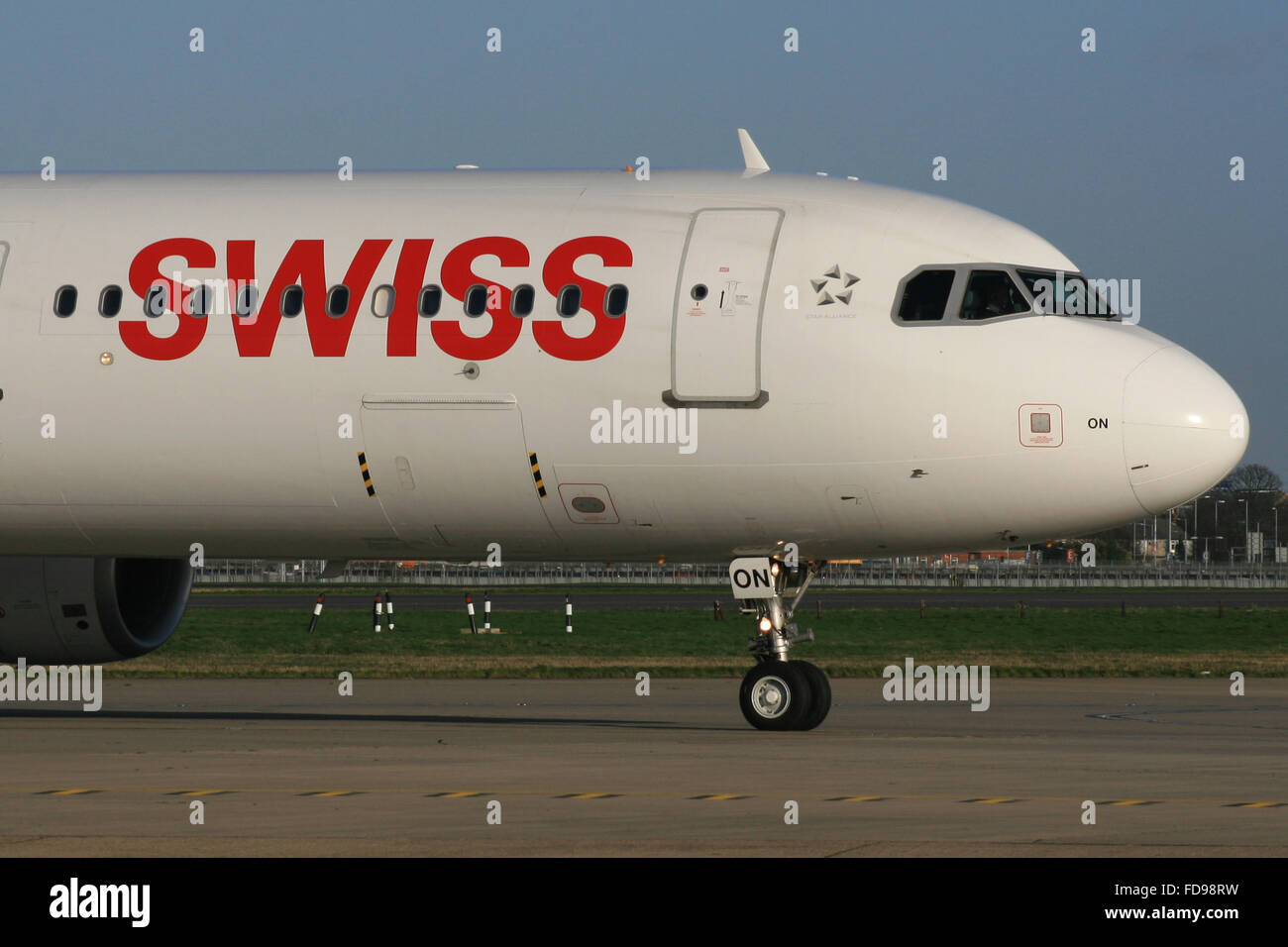 SWISS AIRLINES Stockfoto