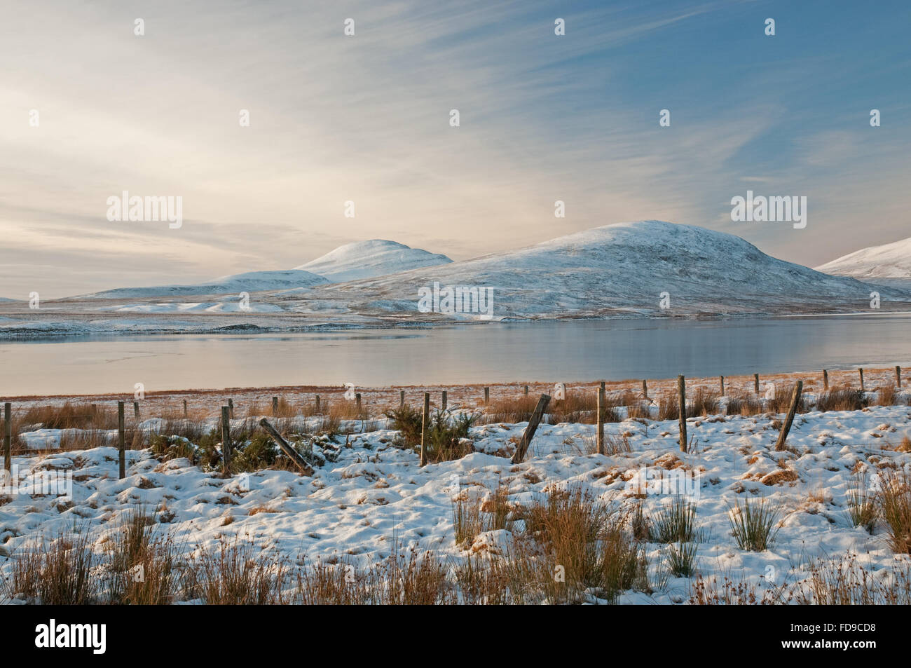 Ein Ruathair Loch Stockfoto