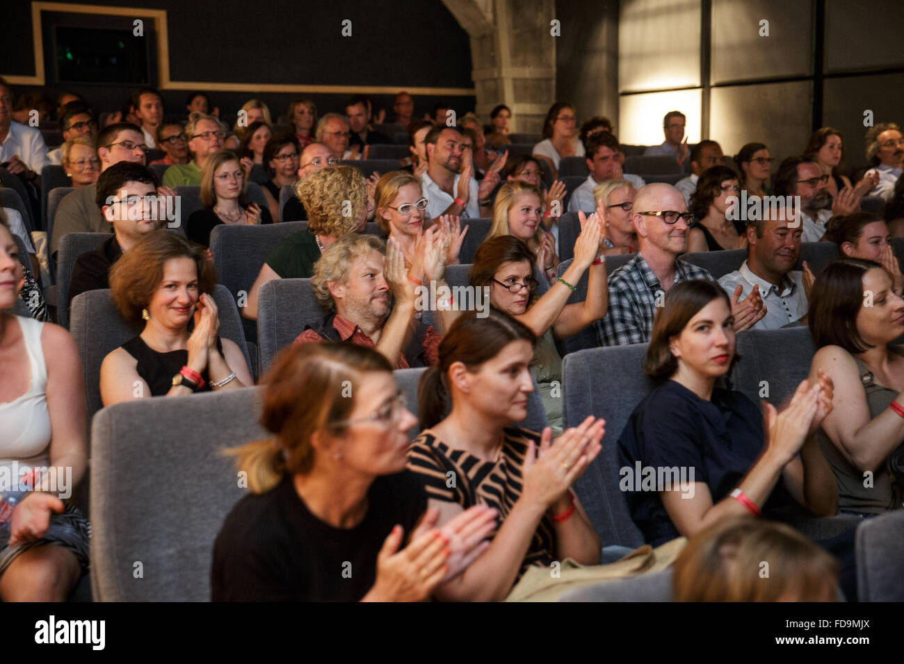 Berlin, Deutschland, Veranstaltungsreihe Kino trifft Politik Stockfoto