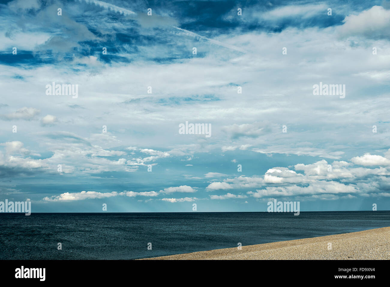 Norfolk England britische Küste Stockfoto
