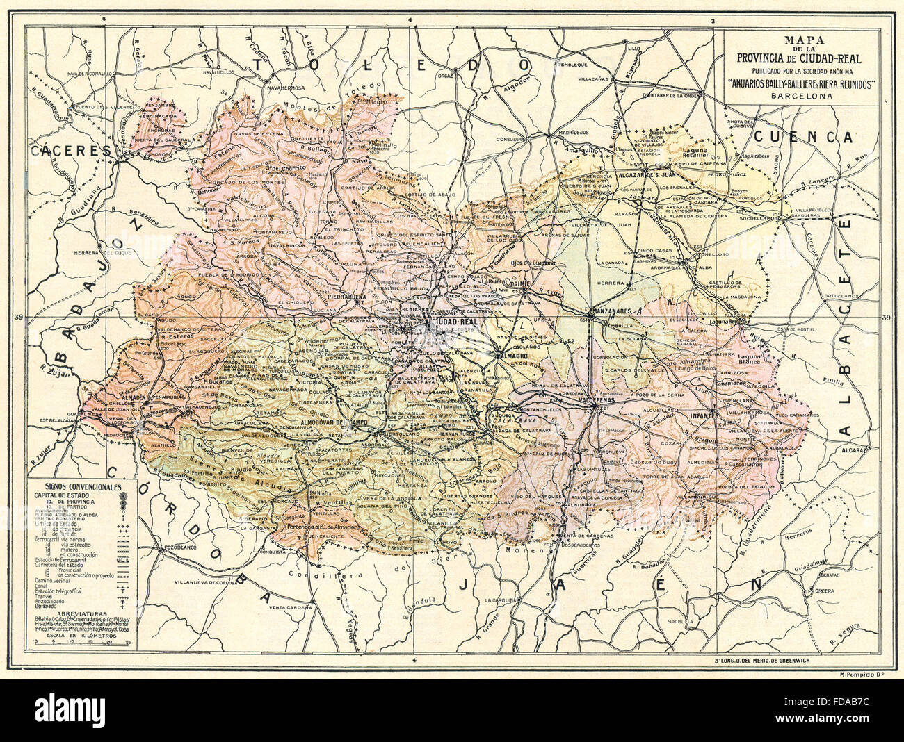 Mapa mapa de la ciudad Fotos und Bildmaterial in hoher Auflösung Alamy