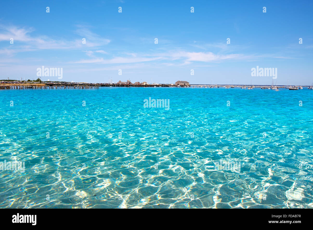 Cape Cod Provincetown Strand Massachusetts, USA. Verbesserte Meer verändert Digital Stockfoto