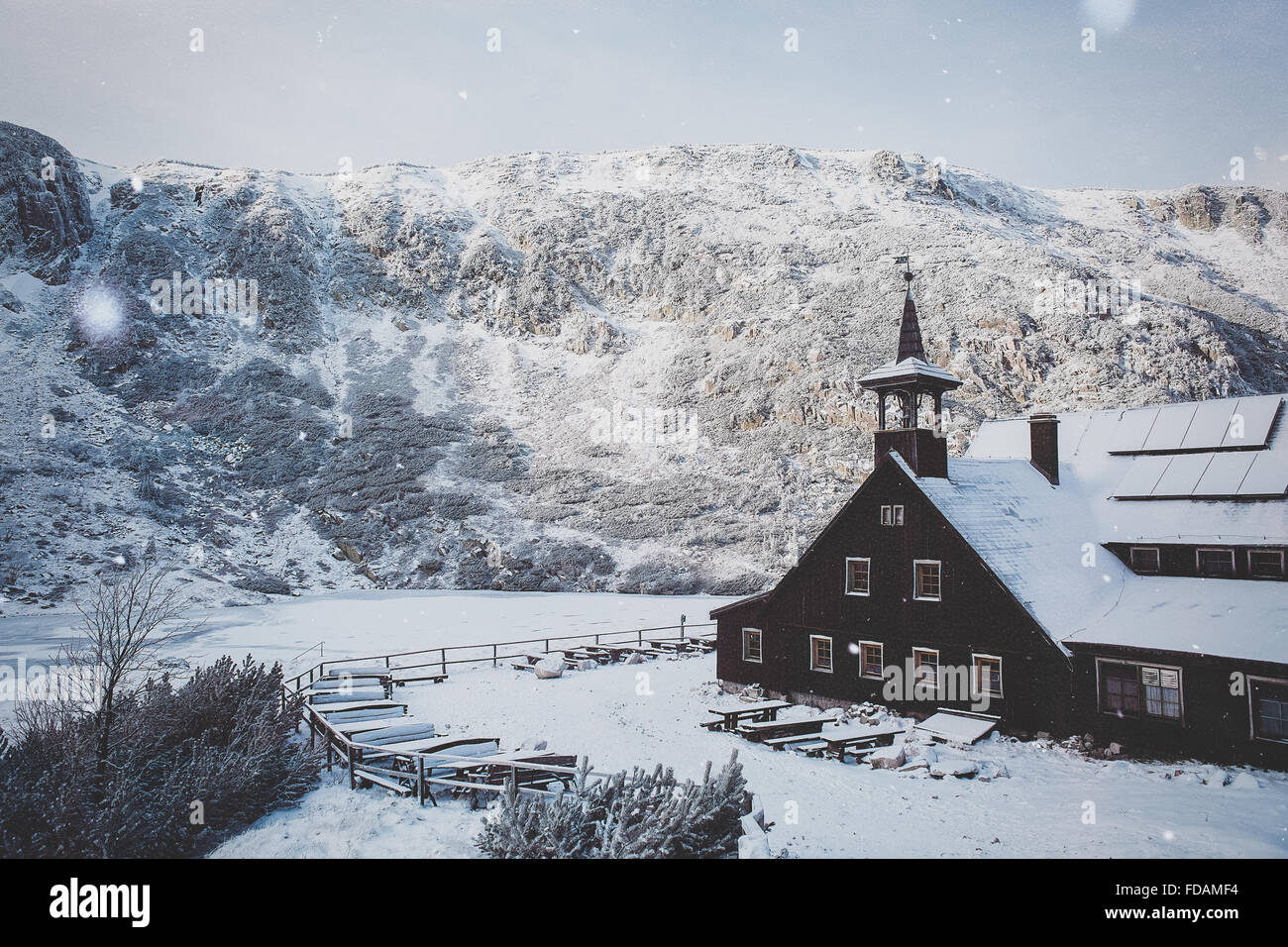 Winter Wonderland Stockfoto