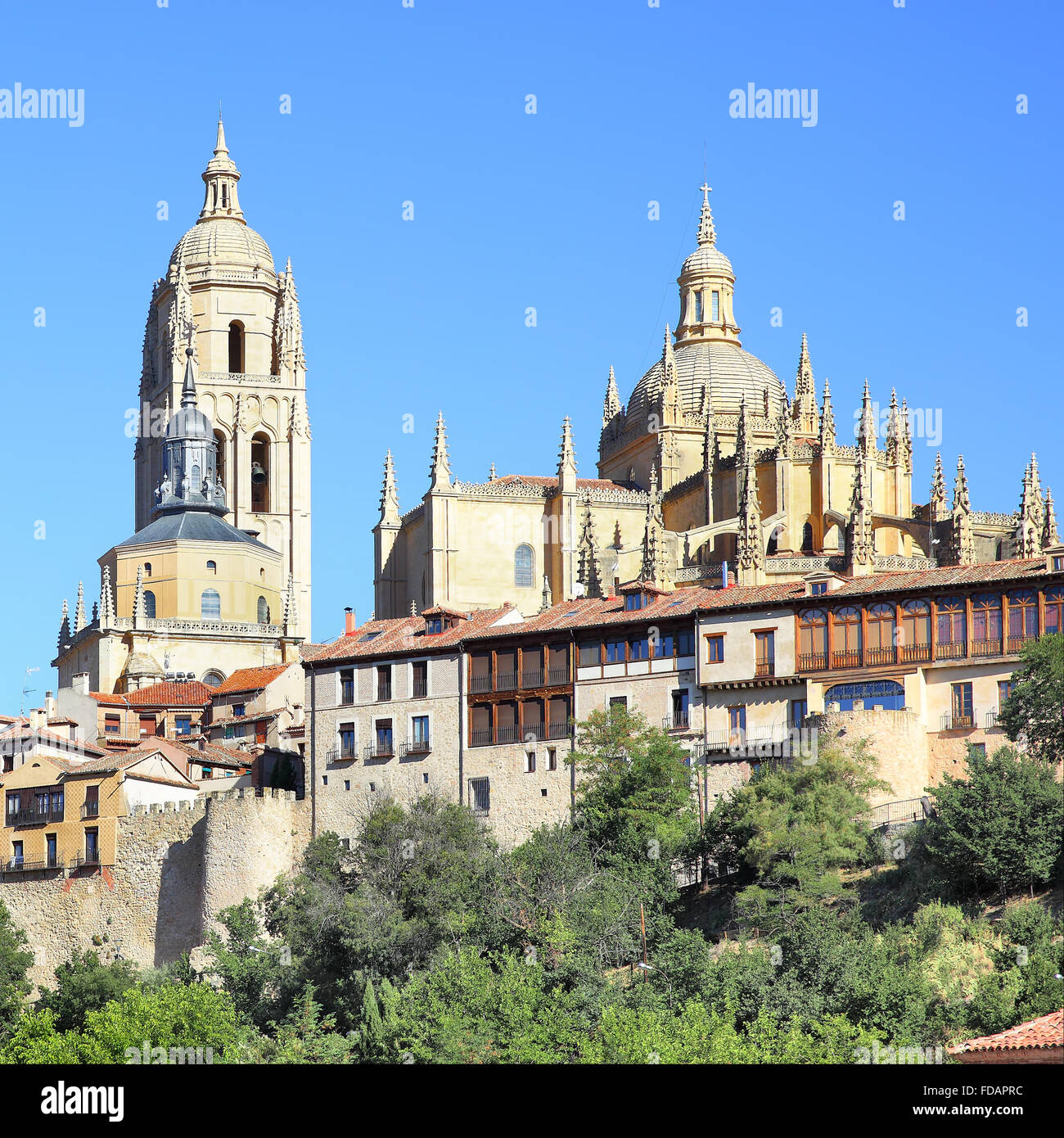 Kathedrale von Segovia, Spanien Stockfoto