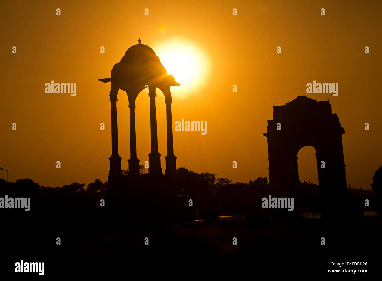 indische Geschichte Indien Tor niemand Stockfoto