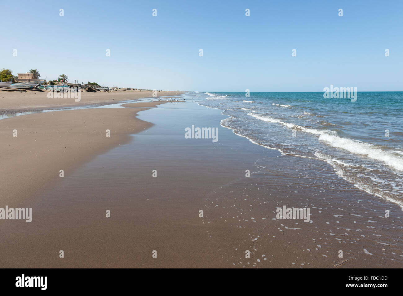 Strand in Muscat, Oman Stockfoto