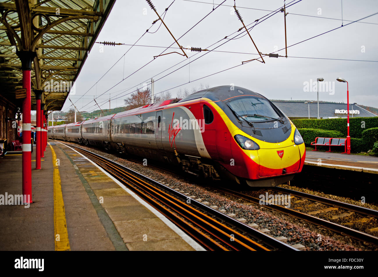 Natives Pendolino in Penrith Stockfoto