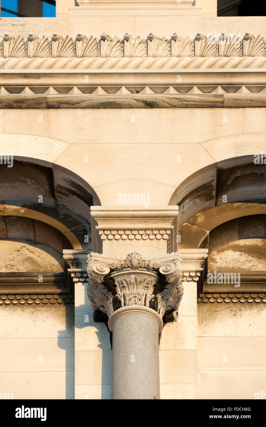 Fernsehreihe, Dalmatien, Split, Peristyl des Diokletianpalastes Stockfoto