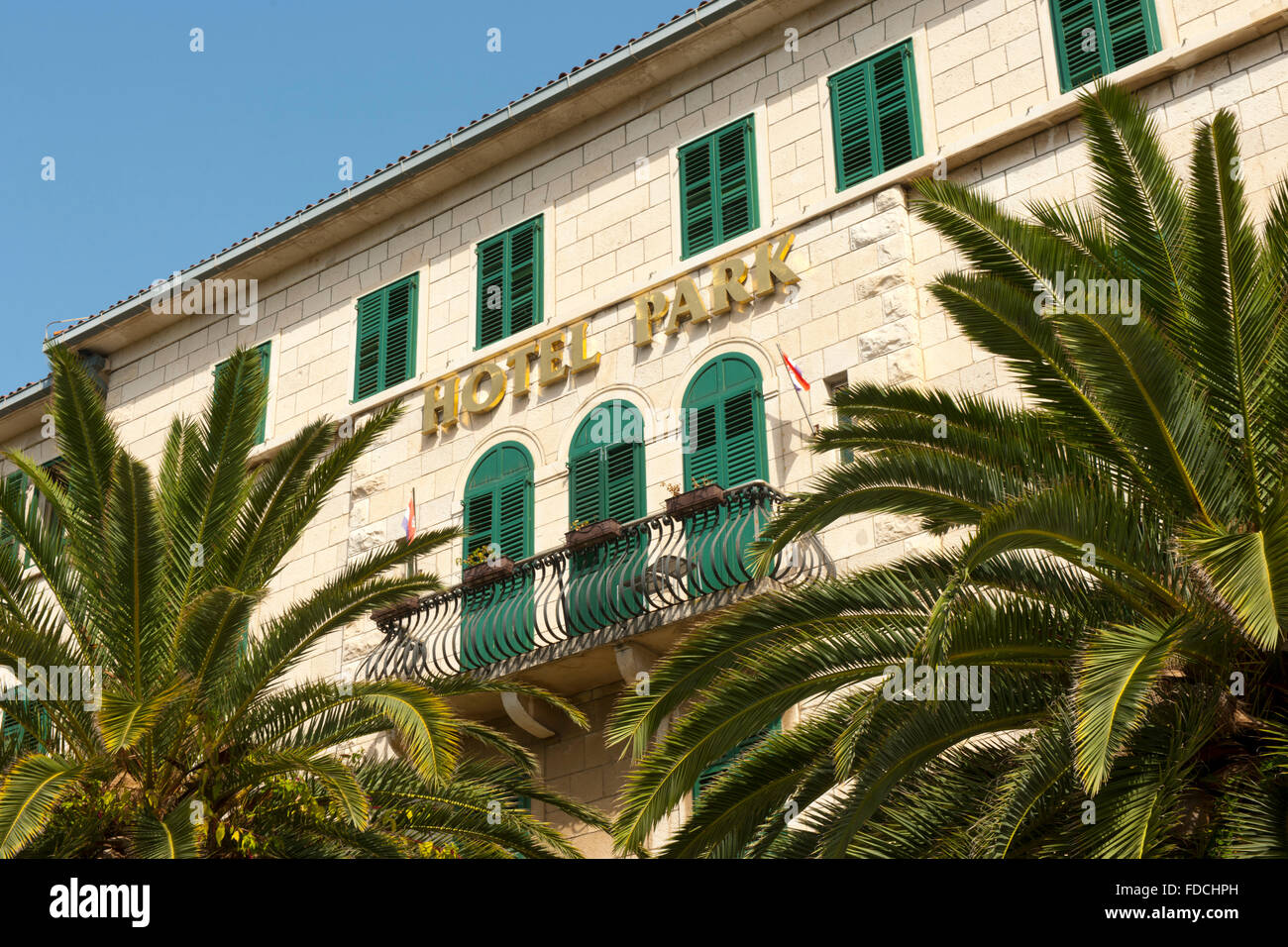 Fernsehreihe, Dalmatien, Split, Hotel Park Stockfoto