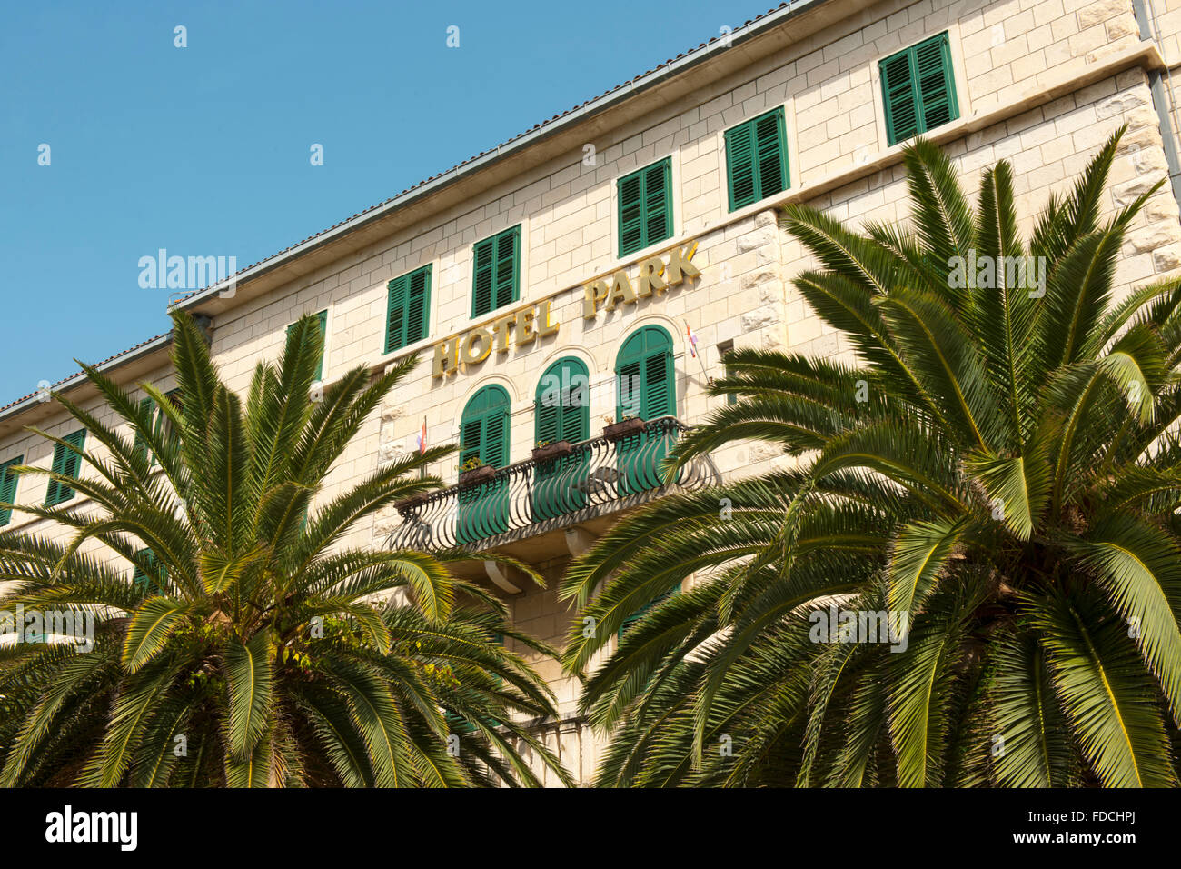 Fernsehreihe, Dalmatien, Split, Hotel Park Stockfoto