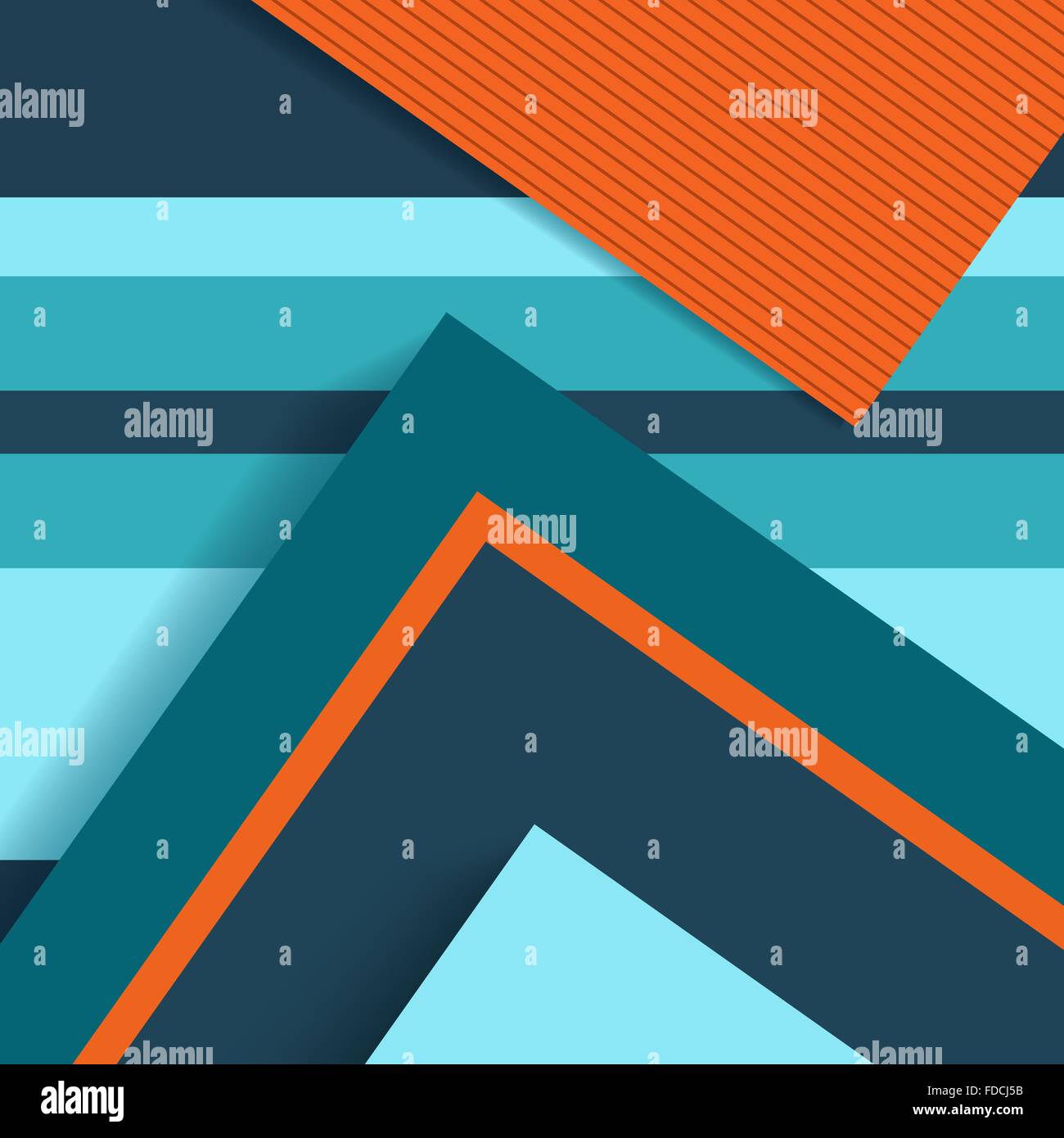 Materialdesign abstrakten Hintergrund, bunte saubere Vorlage mit Geometrie Formen. EPS10 Vektor. Stock Vektor