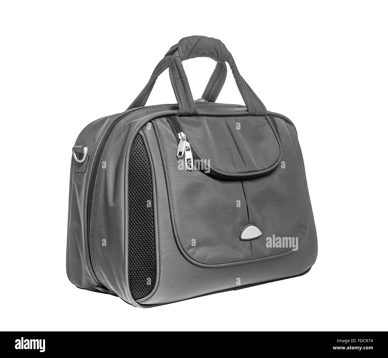 Moderne Tasche für die Reise. Stockfoto