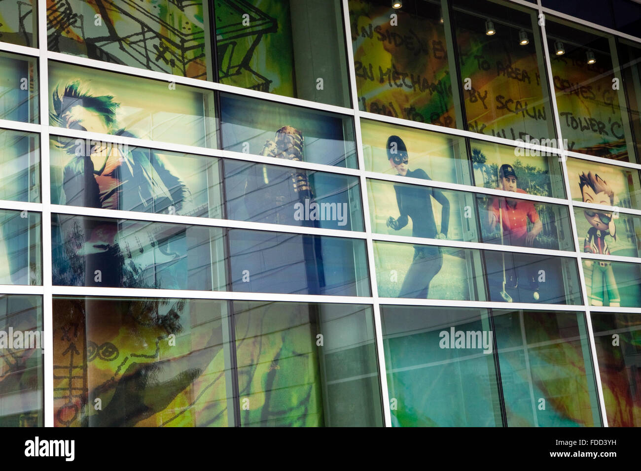 Ein Blick auf Electronic Arts Hauptsitz in Redwood City, Kalifornien Stockfoto