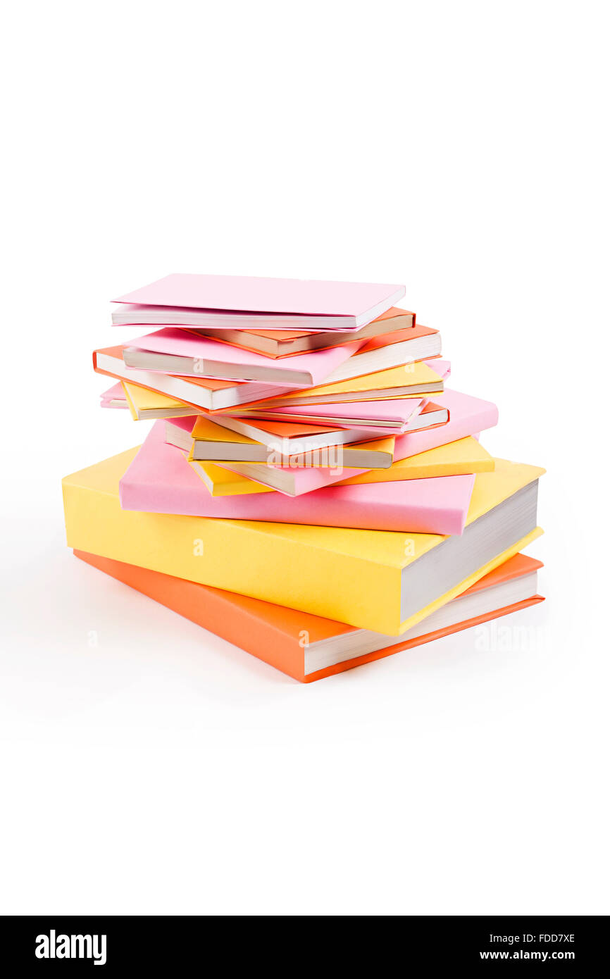 Überfluss Bildung buchen Stack niemand Stockfoto