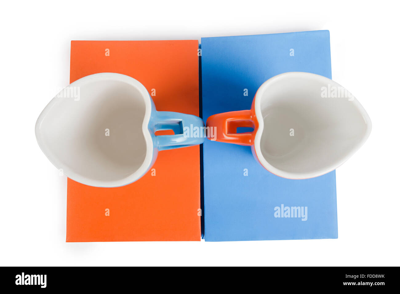 Tee Tasse und Bildung Buch Variation niemand Stockfoto