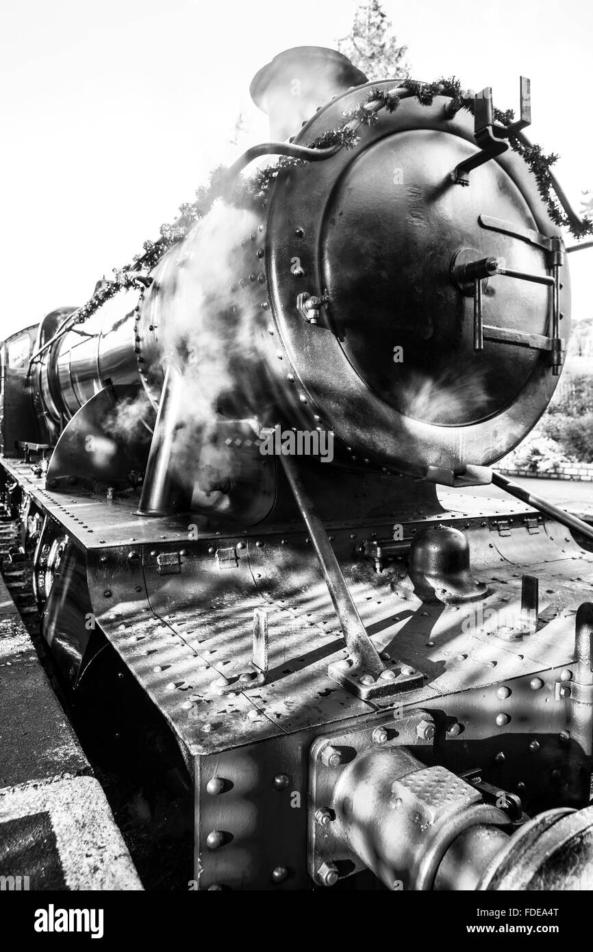 Santa Express Winchcombe, Gloucestershire, UK Stockfoto