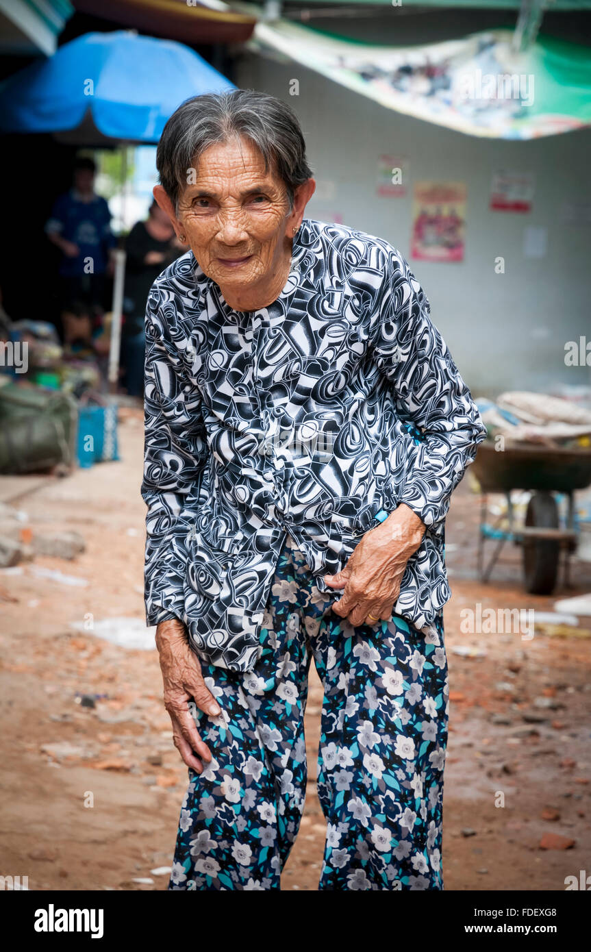 Vietnam. Vietnam. Ost-Asien. Markt von Mui ne. Stockfoto