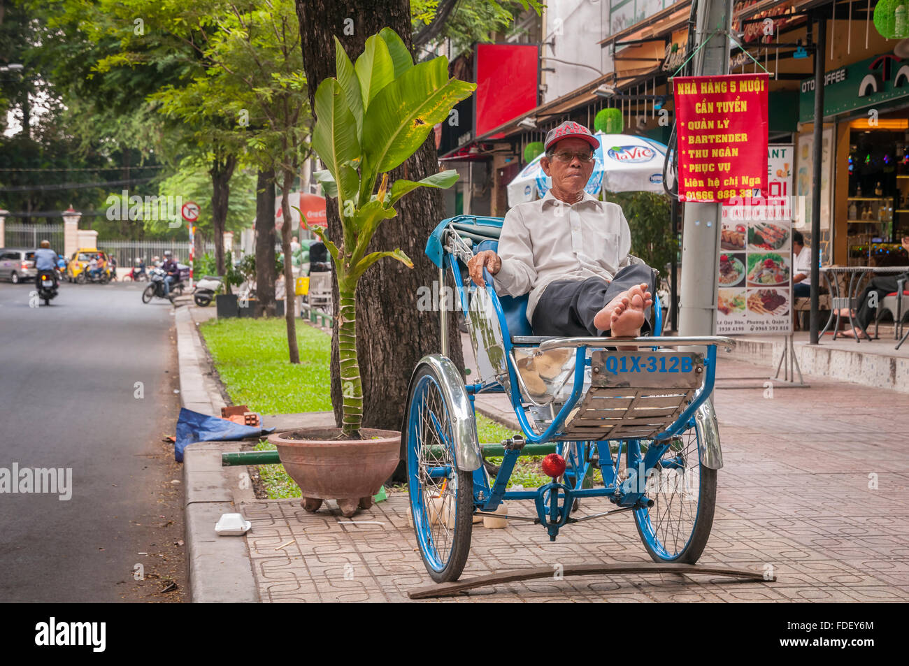 Vietnam. Vietnam. Ost-Asien. Ho-Chi-Minh-Stadt. Saigon Stockfoto