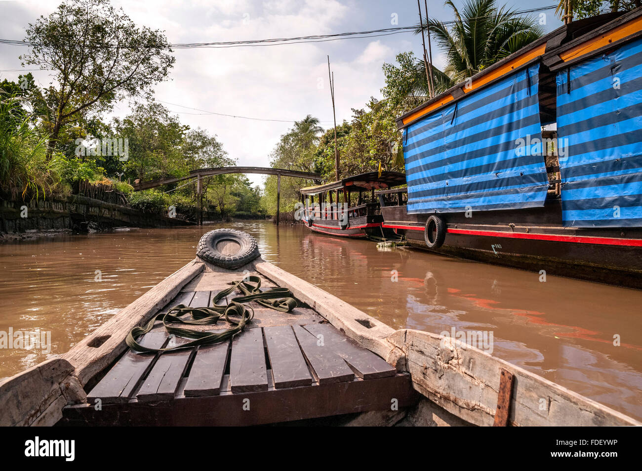 Vietnam. Vietnam. Ost-Asien. Mekong-delta Stockfoto