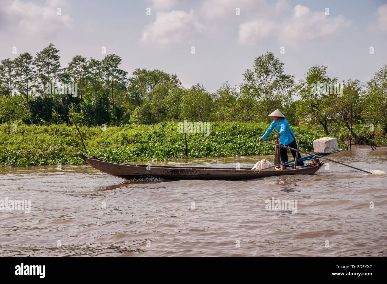 Vietnam. Vietnam. Ost-Asien. Mekong-delta Stockfoto