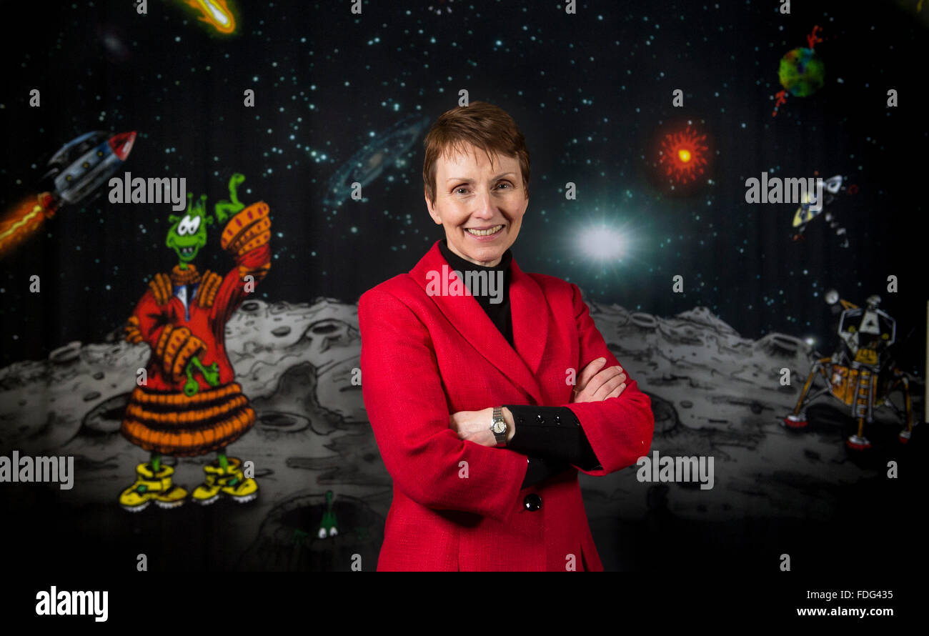 Astronaut Helen Patricia Sharman war die erste britische Frau im Raum. Stockfoto