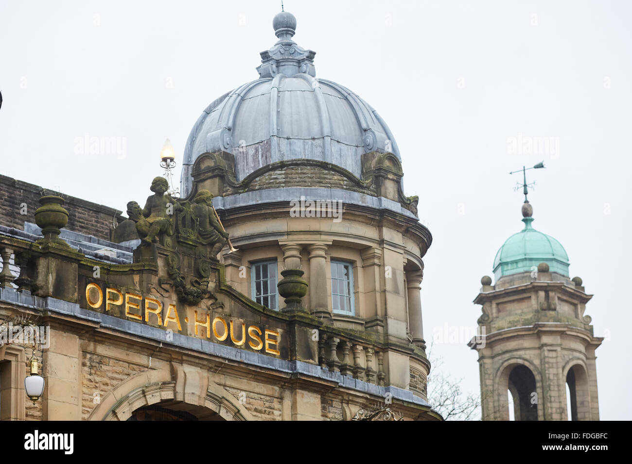 Buxton Opernhaus Wahrzeichen Geschichte historisch wichtige erhebliche UK Großbritannien britische Großbritannien Europa Western E Stockfoto