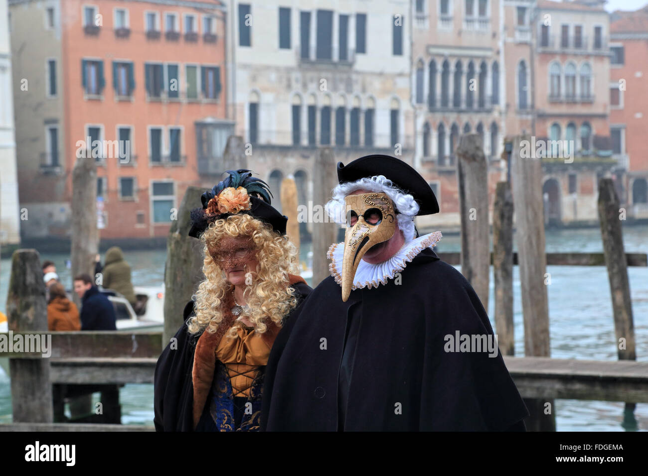 Carnevale di Venezia - Venedig Karneval 2016 Stockfoto