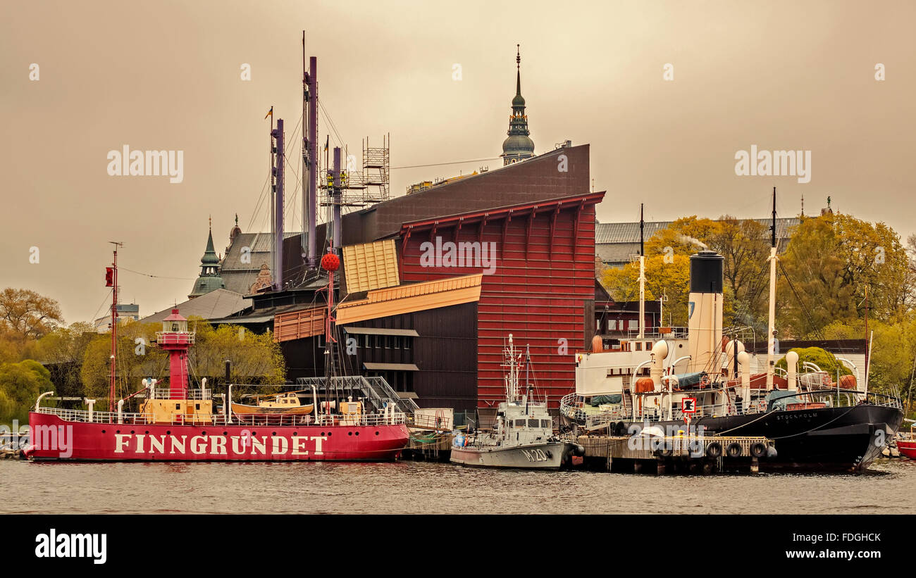 Das Vasa-Museum Stockholm Schweden Stockfoto