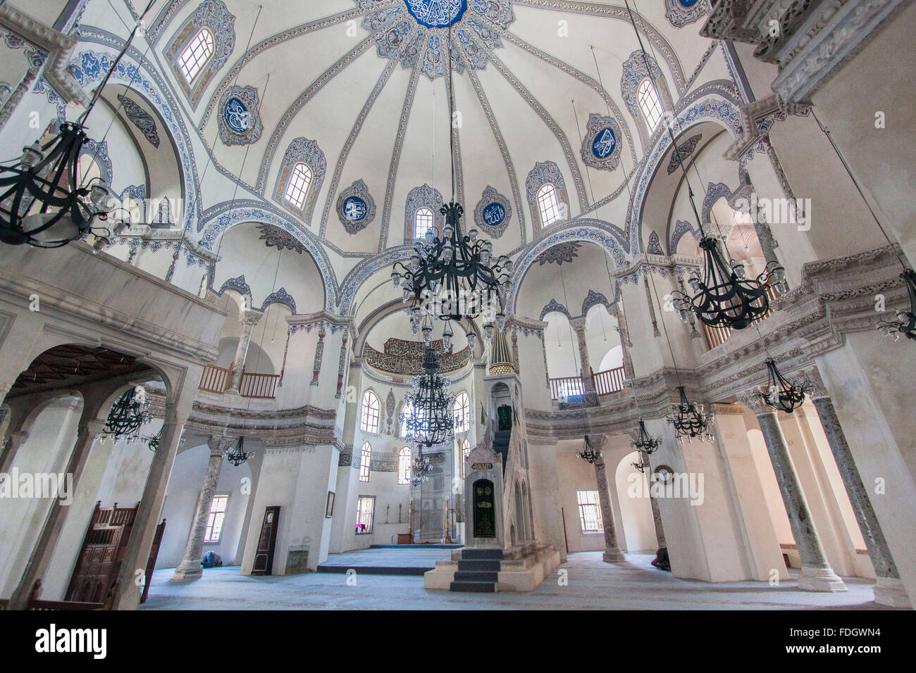 Kleine Hagia Sophia Moschee/Kirche in Istanbul, Türkei. Stockfoto