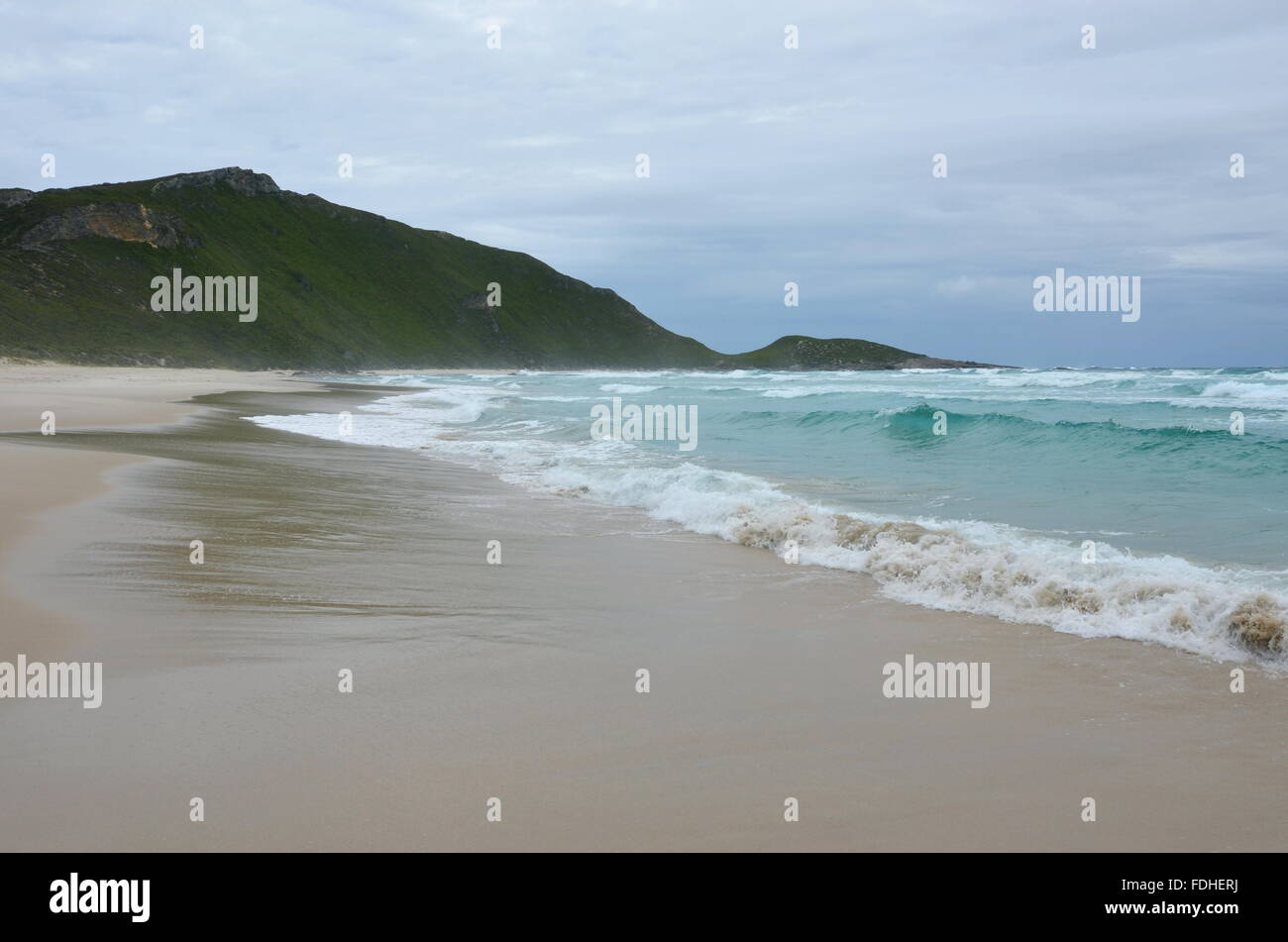 Strand von auffälligen Klippe, Western Australia, Australia Stockfoto