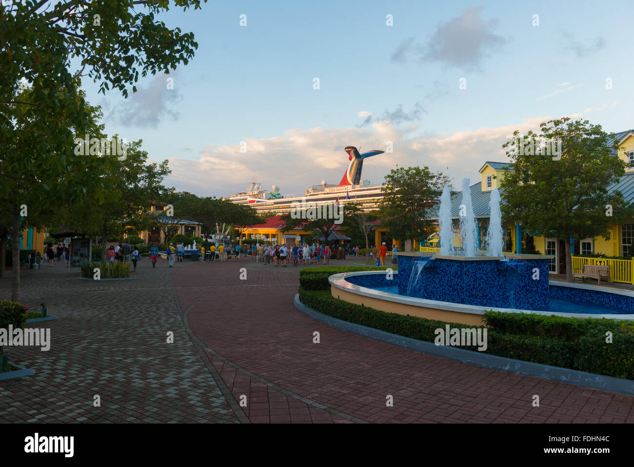 Roatan Insel Mahogany Bay, Honduras Stockfoto