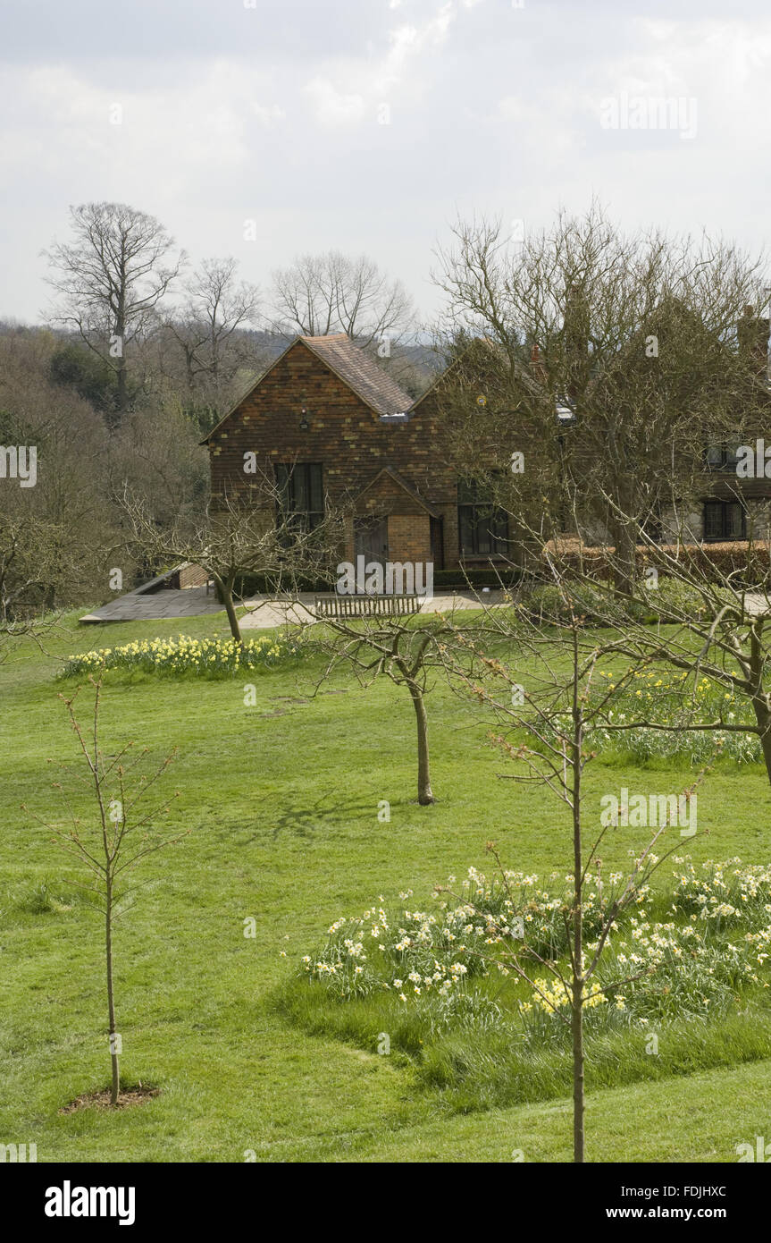 Das Studio im Garten in Chartwell, Kent, wo Sir Winston Churchill während seines Lebens hier von 1922 bis 1964 malte. Stockfoto