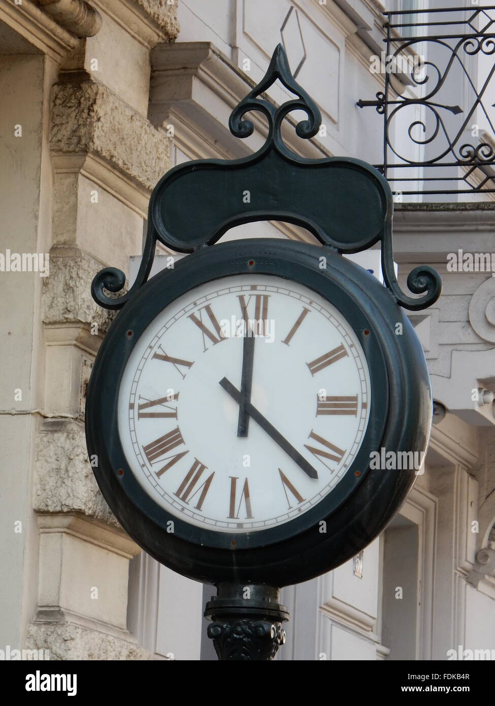 alte Uhr in der Südstadt in Bonn, Deutschland Stockfoto
