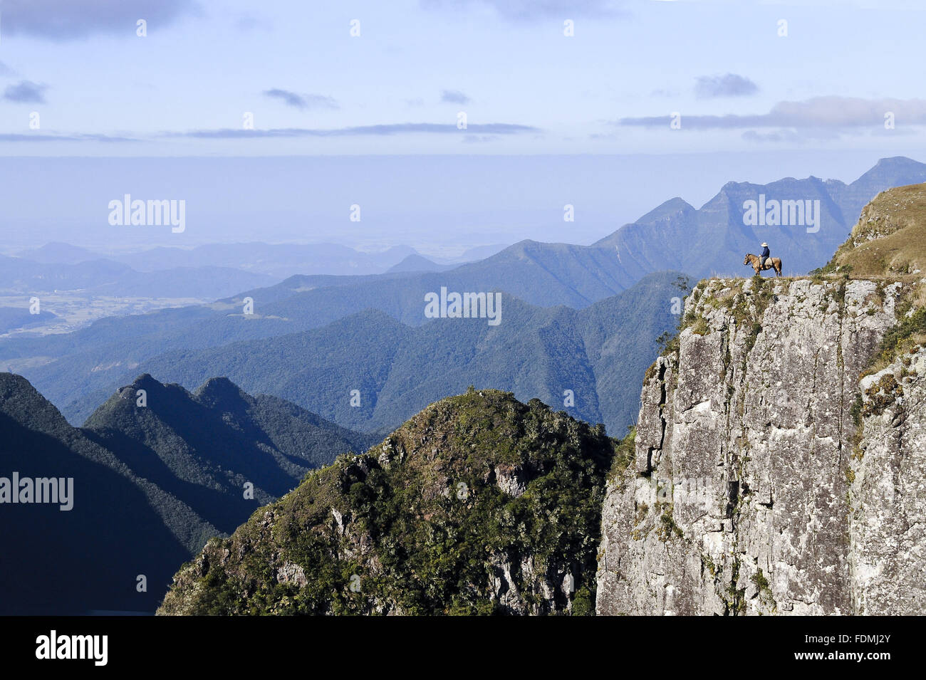 Gauchos Schluchten im Nationalpark Sierra Aparados Stockfoto