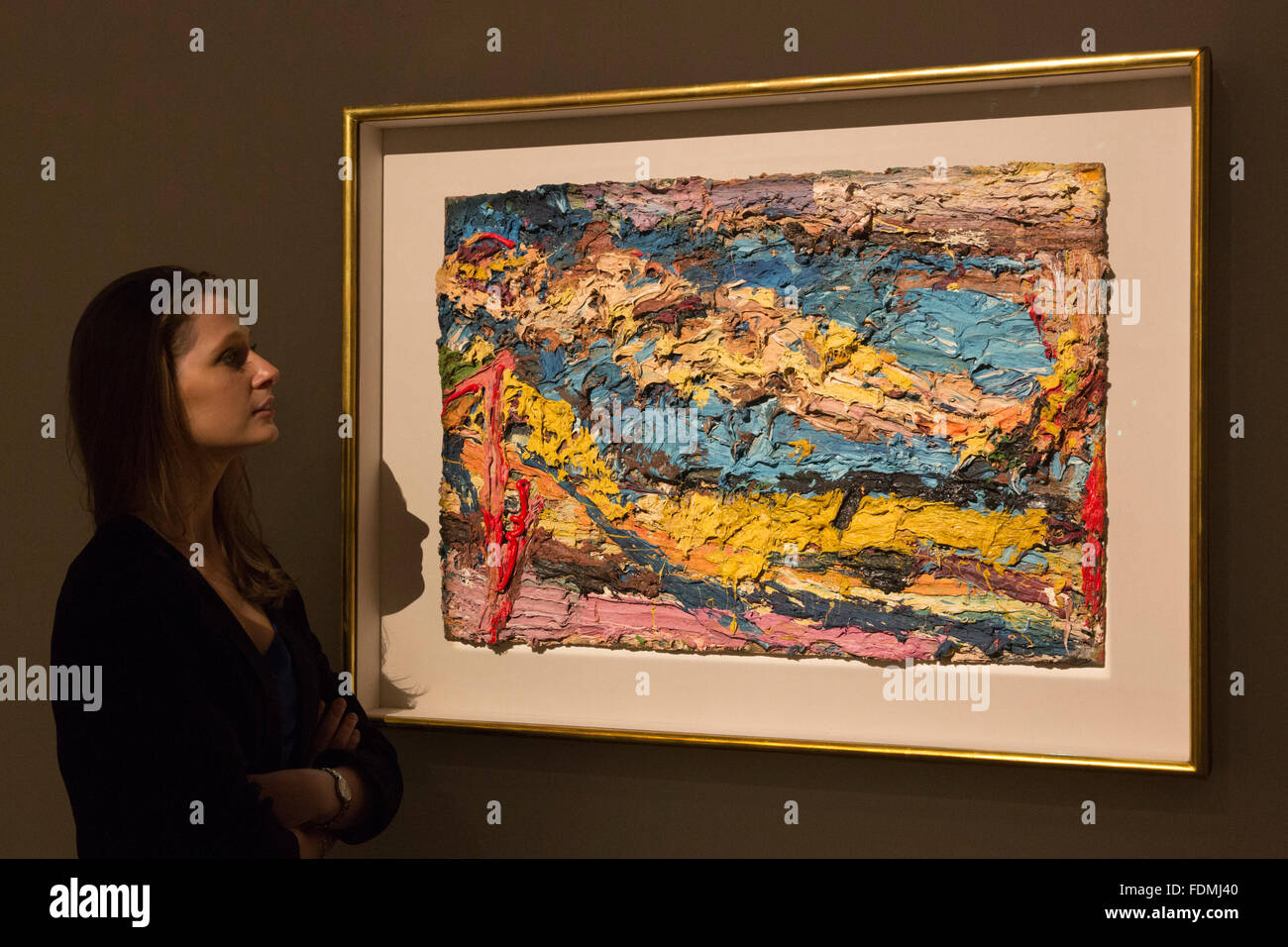 Frank Auerbach 44 Kunstwerke Malerei