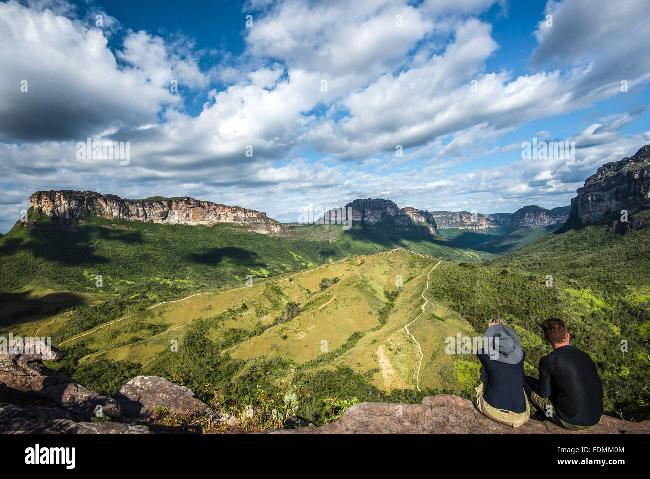 Pati-Valley - Nationalpark Chapada Diamantina Stockfoto