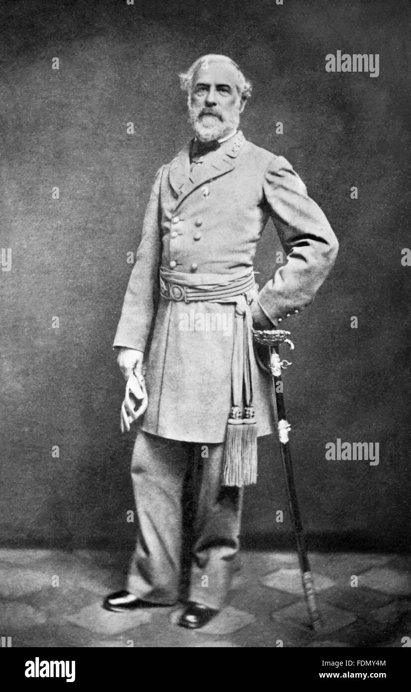 Bürgerkrieg konföderierten General Robert E Lee, c.1864 Stockfoto