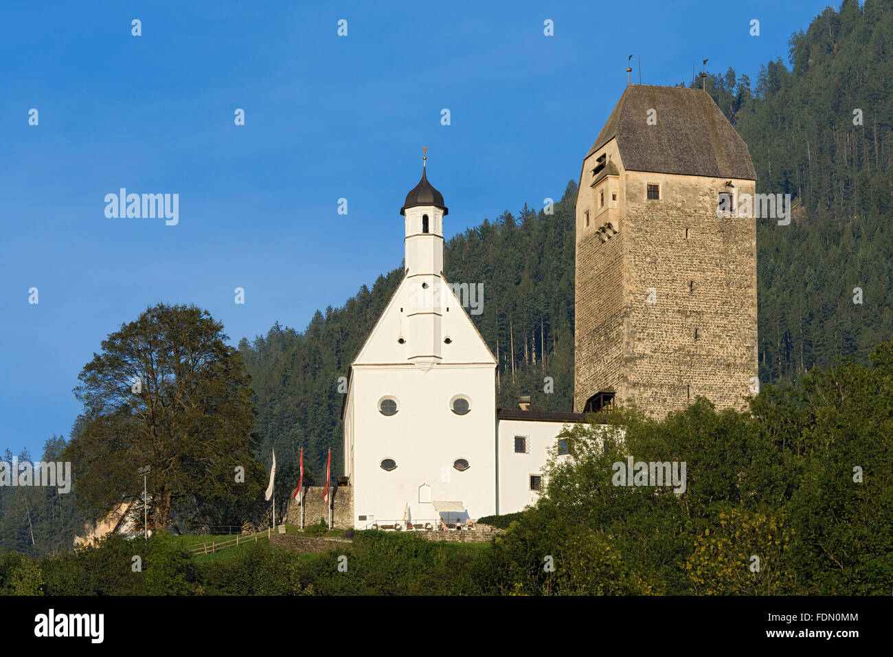 Burg Freundsberg Burg, Schwaz, Tirol, Österreich Stockfoto