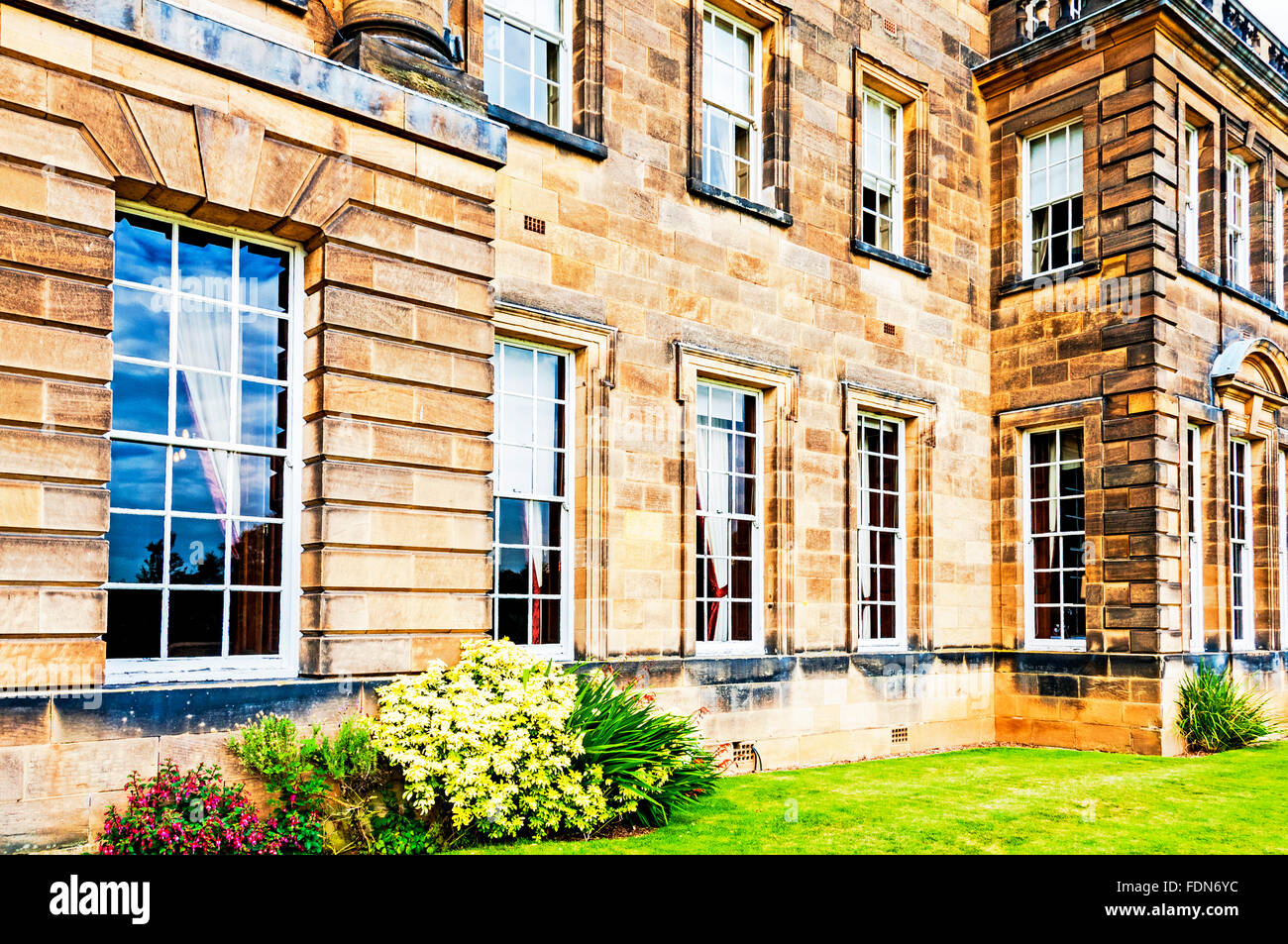 Crathorne Hall Hotel in der Nähe von YARN in Yorkshire Stockfoto