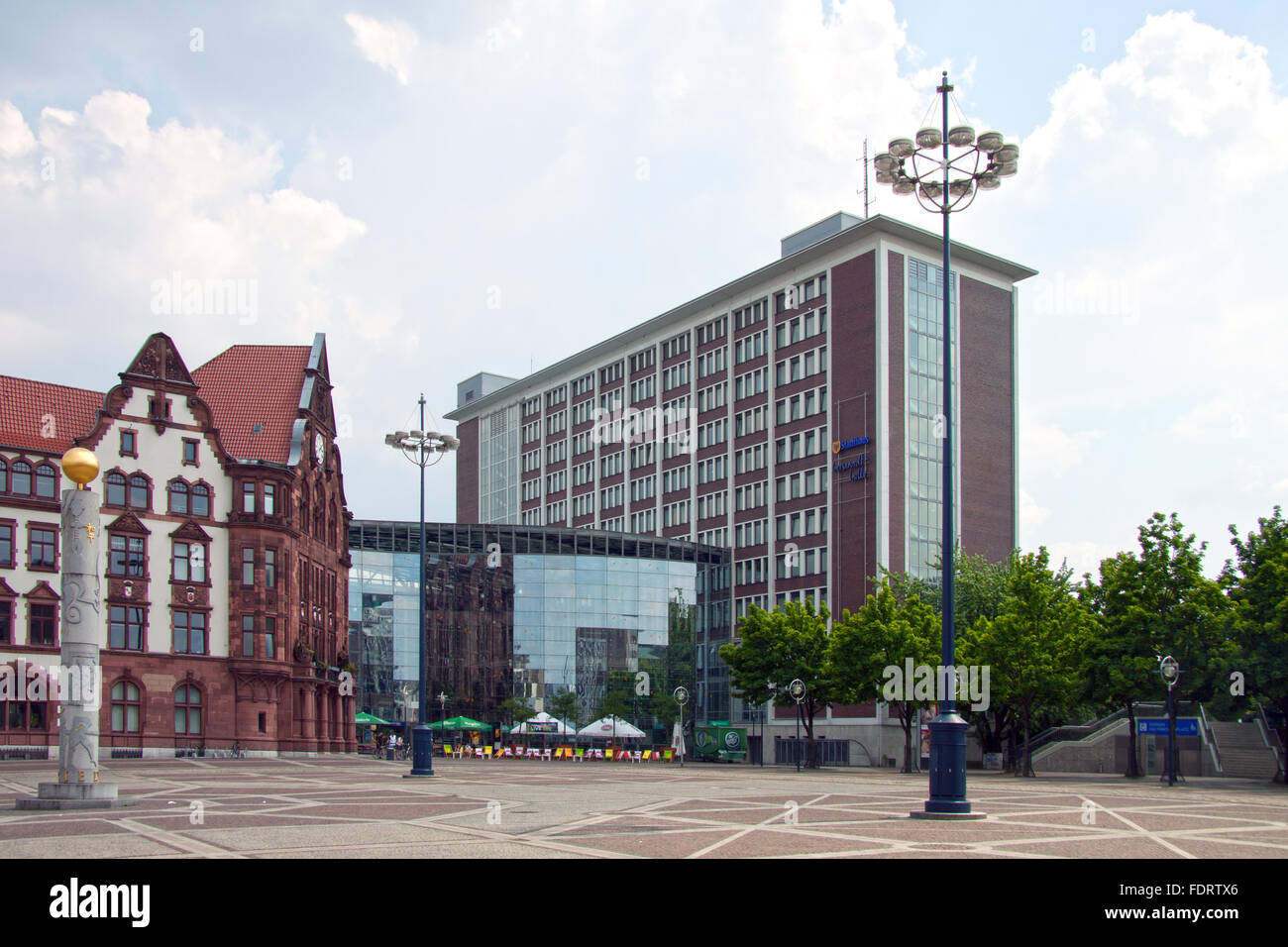 Rathaus, Dortmund, Frieden statt, Berswordt-Halle Stockfoto
