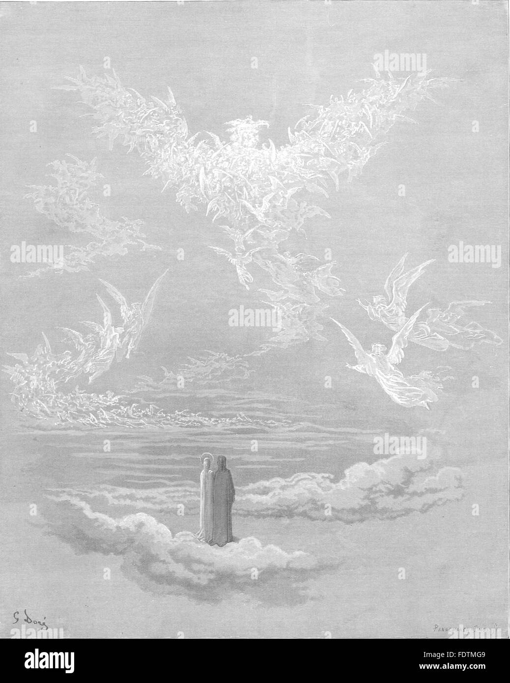 DANTE: öffne meine Augen malen, Flügel, beauteous Bild; Früchte süß, 1893 Stockfoto