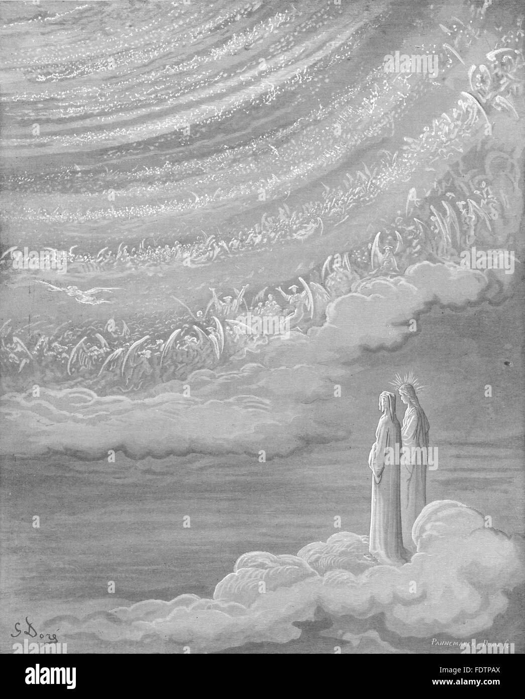 DANTE: Nicht unähnlich, Ofen, jeden Cirque Bügeln Ebullient, erschossen her, 1893 Stockfoto