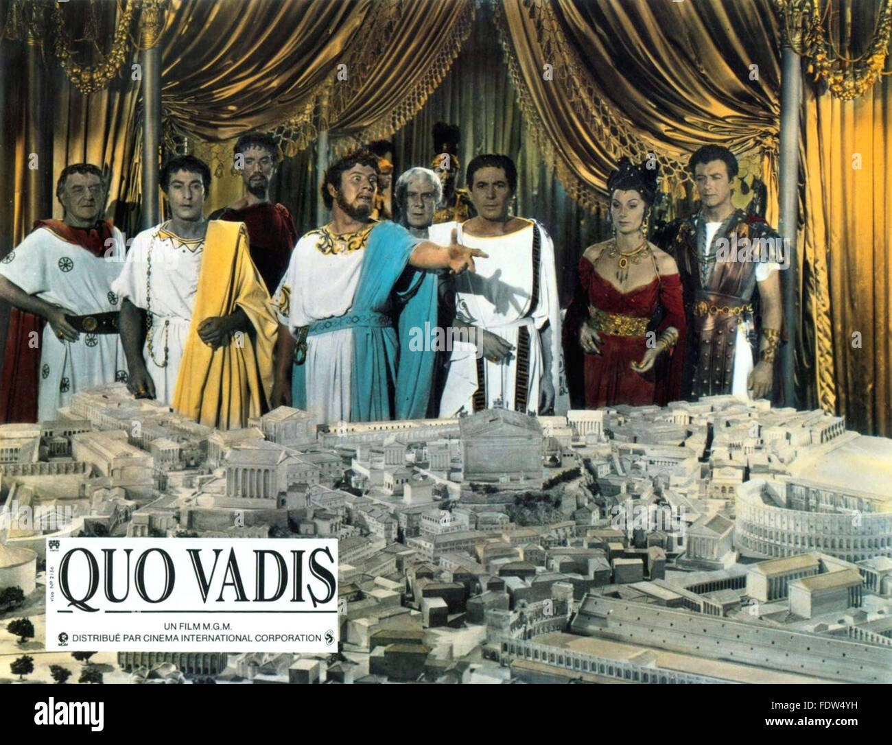 Quo Vadis (1951) - französische Filmplakat Stockfoto