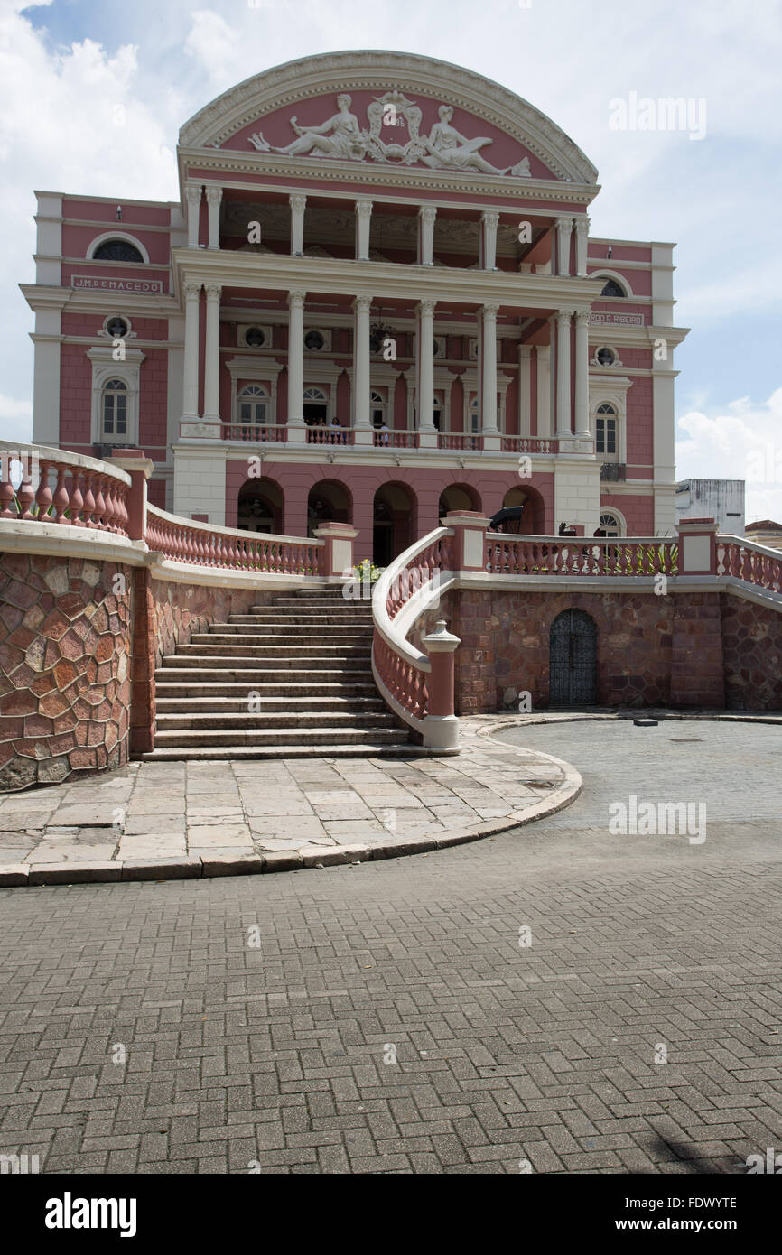 Der Amazonas-Theater in Manaus, Amazonas Stockfoto