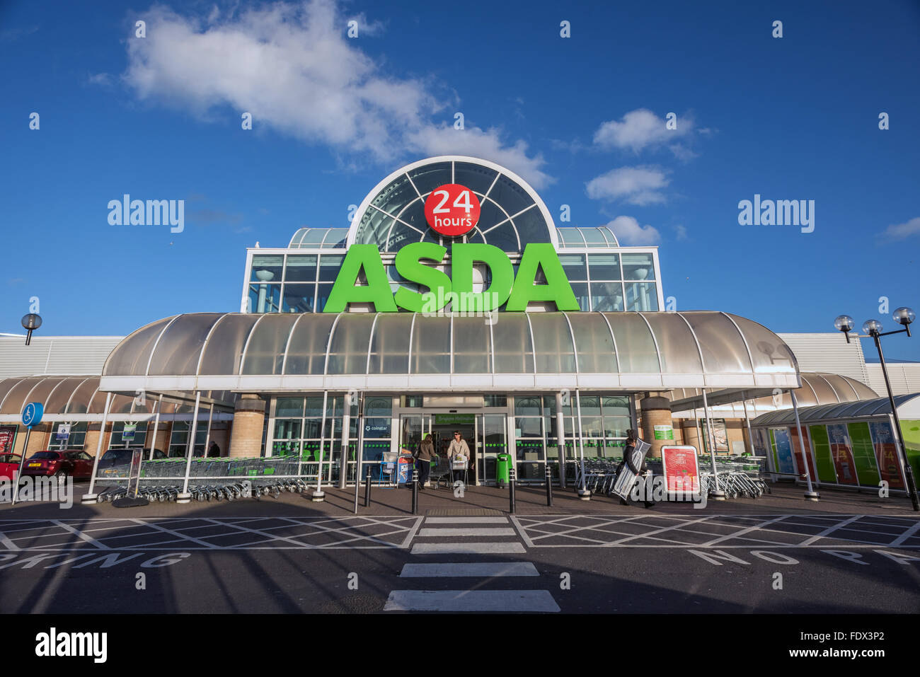 ASDA Supermarkt am Hollingbury, Brighton Stockfotografie Alamy